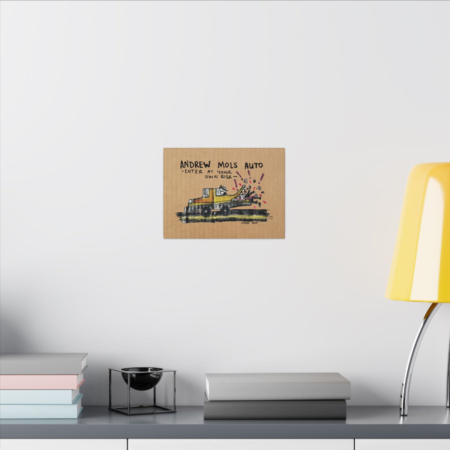 Andrew Mols Matte Canvas, Stretched, 0.75" (Multi-Size)