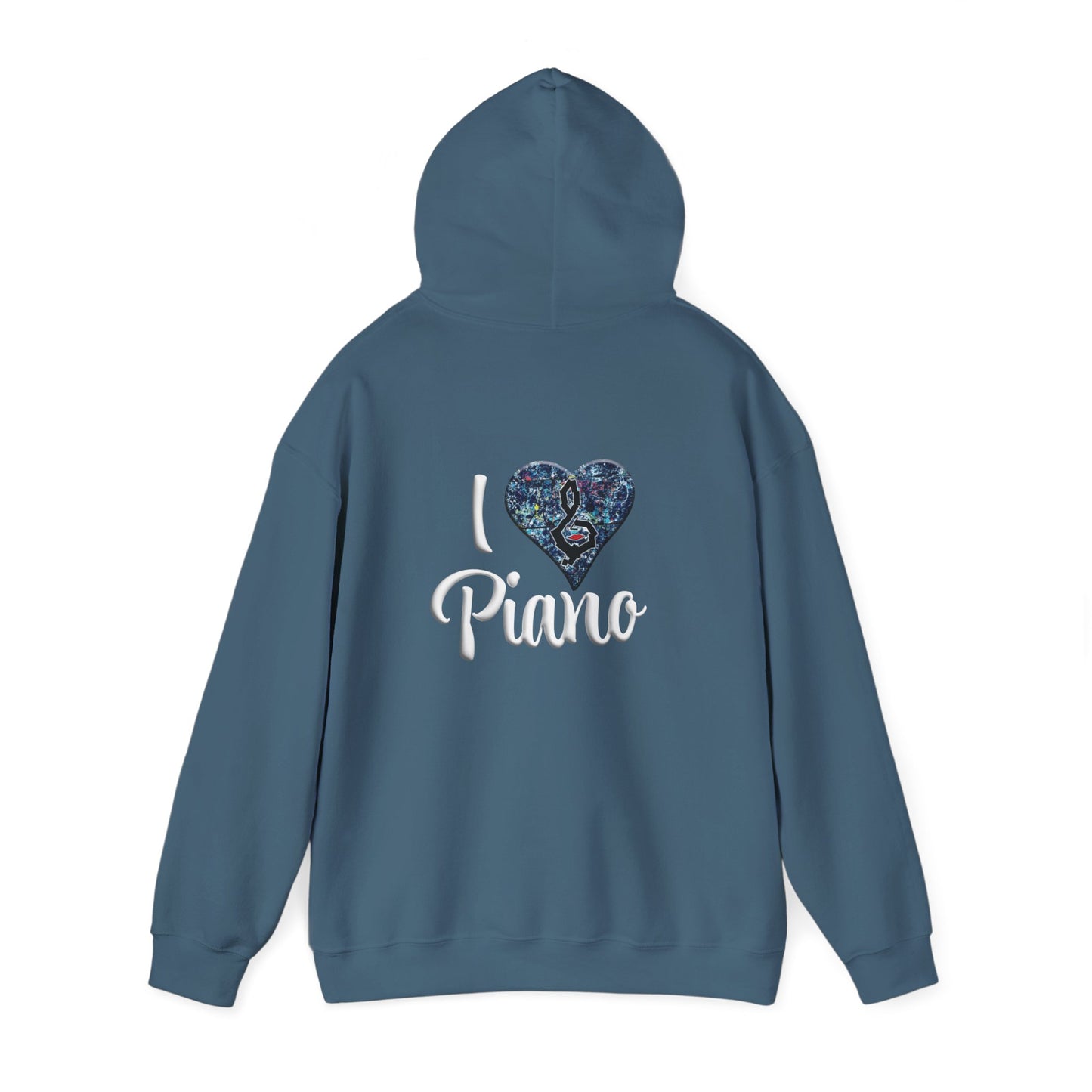Hunter Hall: I ❤️ Piano Heavy Blend Hoodie