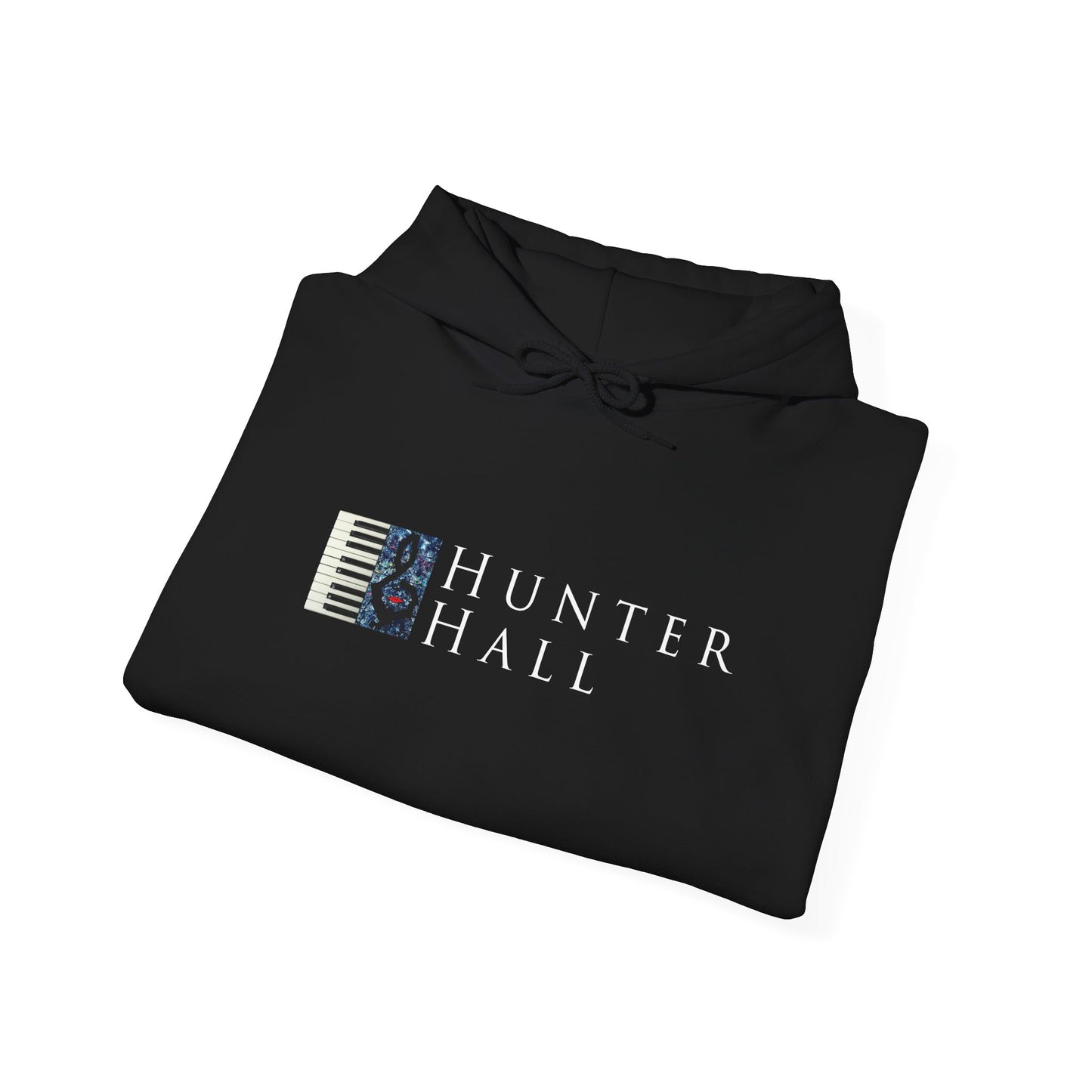 Hunter Hall: Just Practice Piano Sleeve Heavy Blend Hoodie