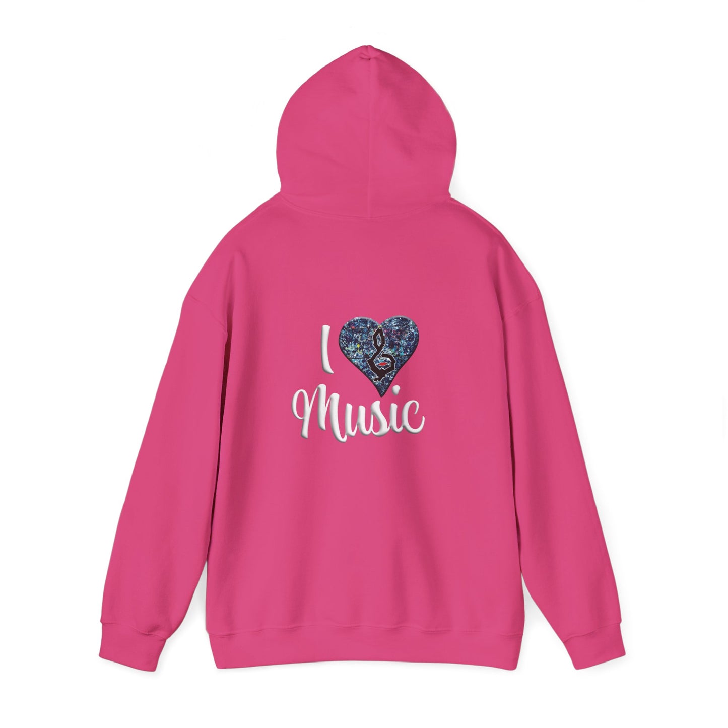 Hunter Hall: I ❤️ Music Heavy Blend Hoodie