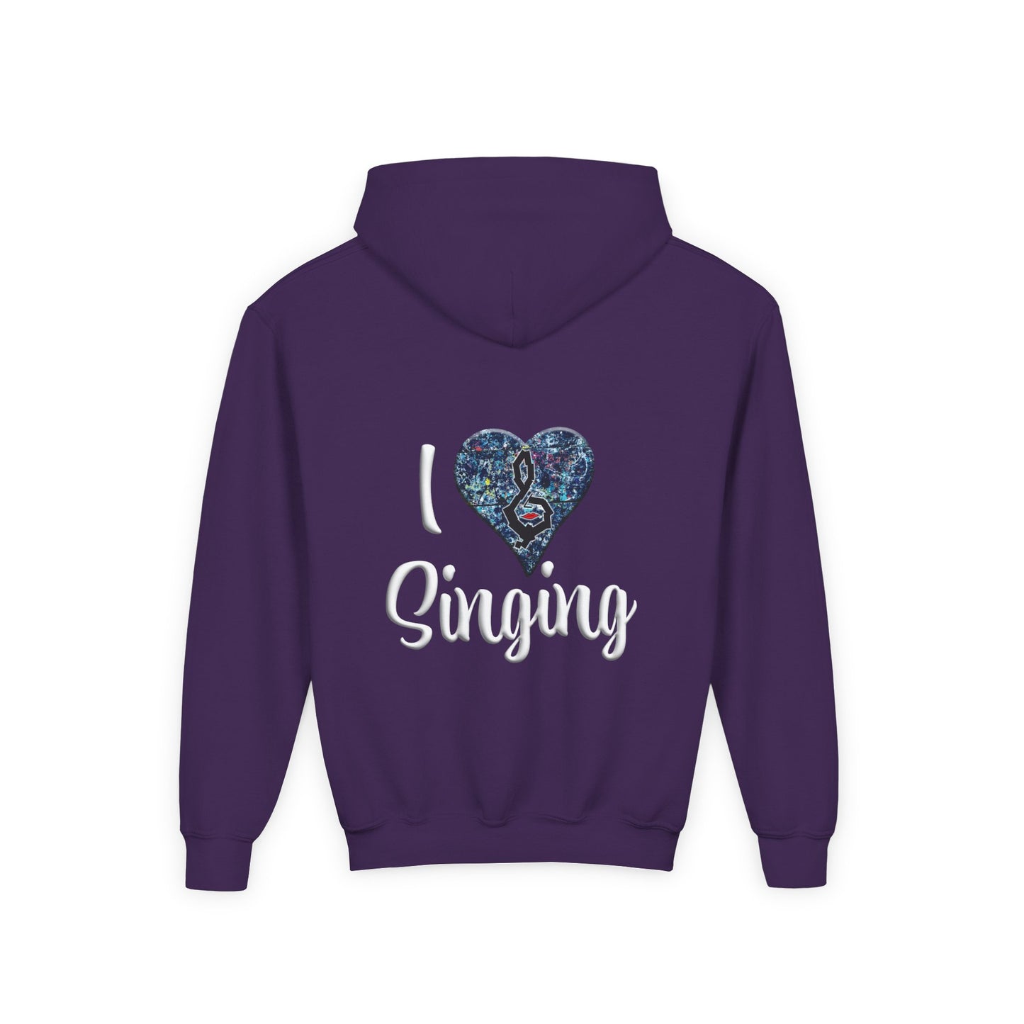 Hunter Hall: I ❤️ Singing Youth Hoodie