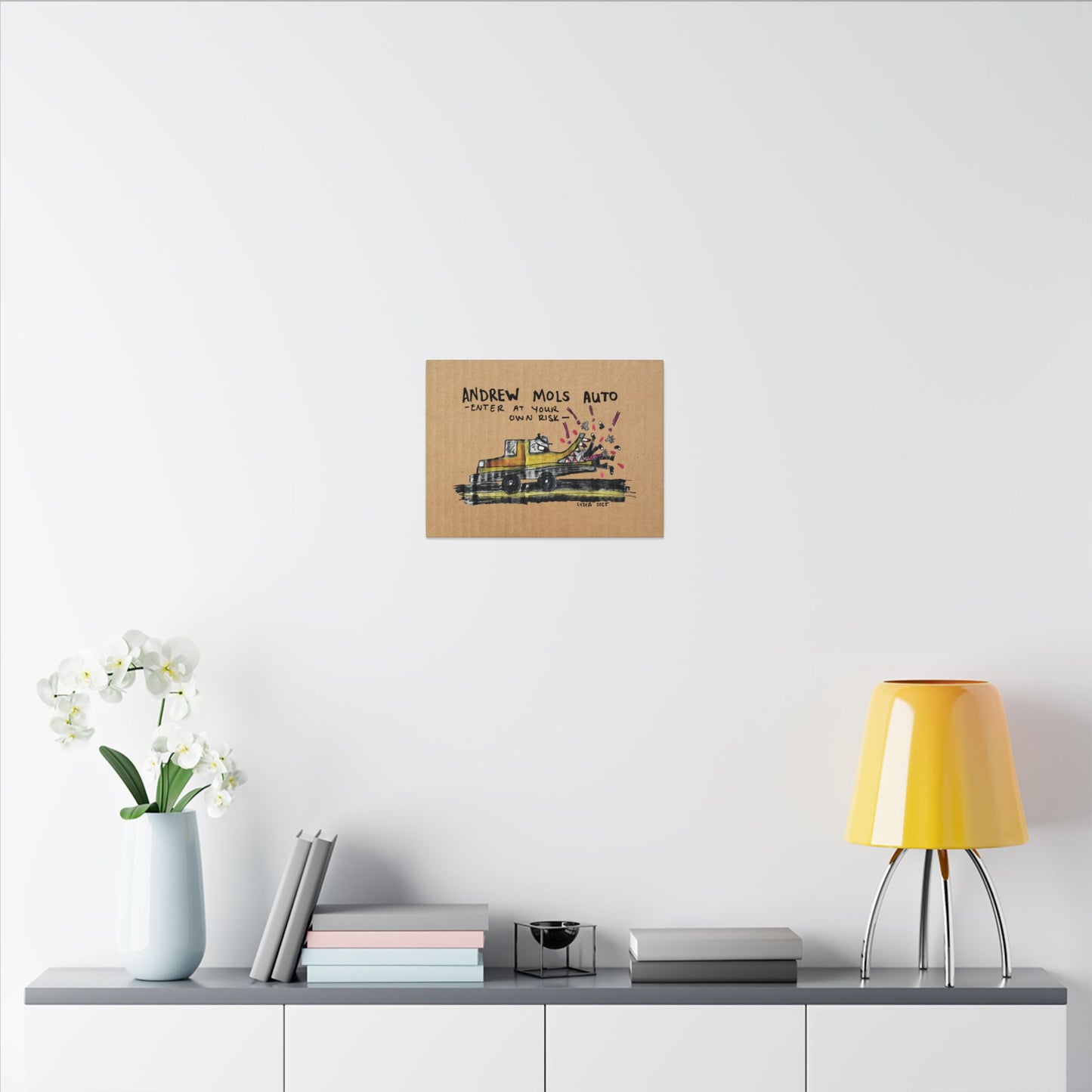 Andrew Mols Matte Canvas, Stretched, 0.75" (Multi-Size)