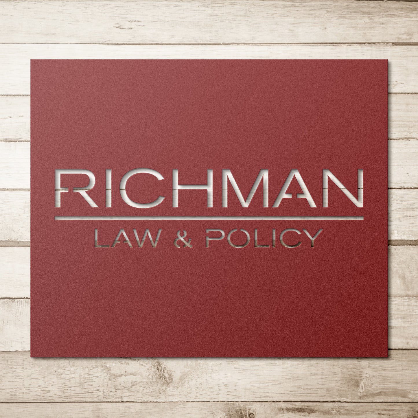 RLP Metal Sign
